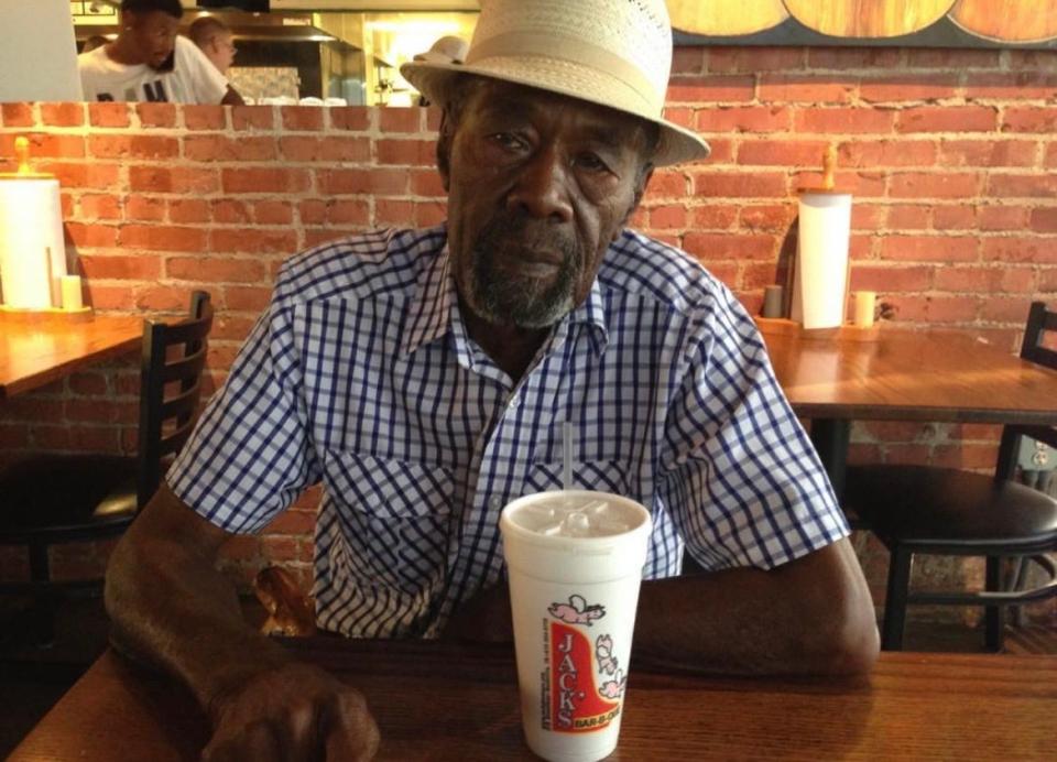 Vernon Winfrey eats at Jack's Barbecue in Nashville, Tenn. in undated photo. The Nashville community leader and former Metro council member died Friday, July 8, 2022, his daughter, Oprah Winfrey, confirmed.