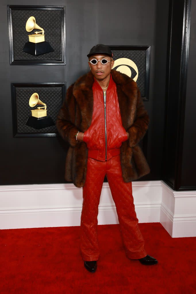 LOS ANGELES, CALIFORNIA - FEBRUARY 05: Pharrell attends the 65th GRAMMY Awards on February 05, 2023 in Los Angeles, California. (Photo by Matt Winkelmeyer/Getty Images for The Recording Academy)