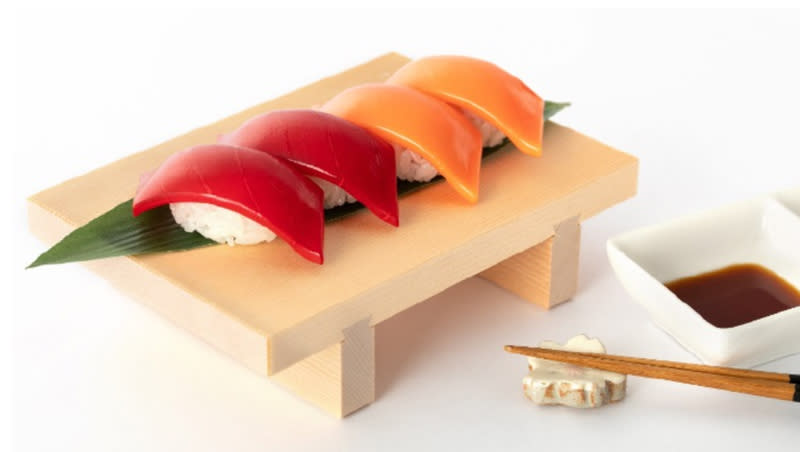 Photo of Tuna And Salmon Sushi Model