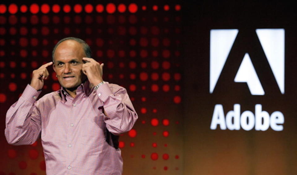 adobe shantanu narayen