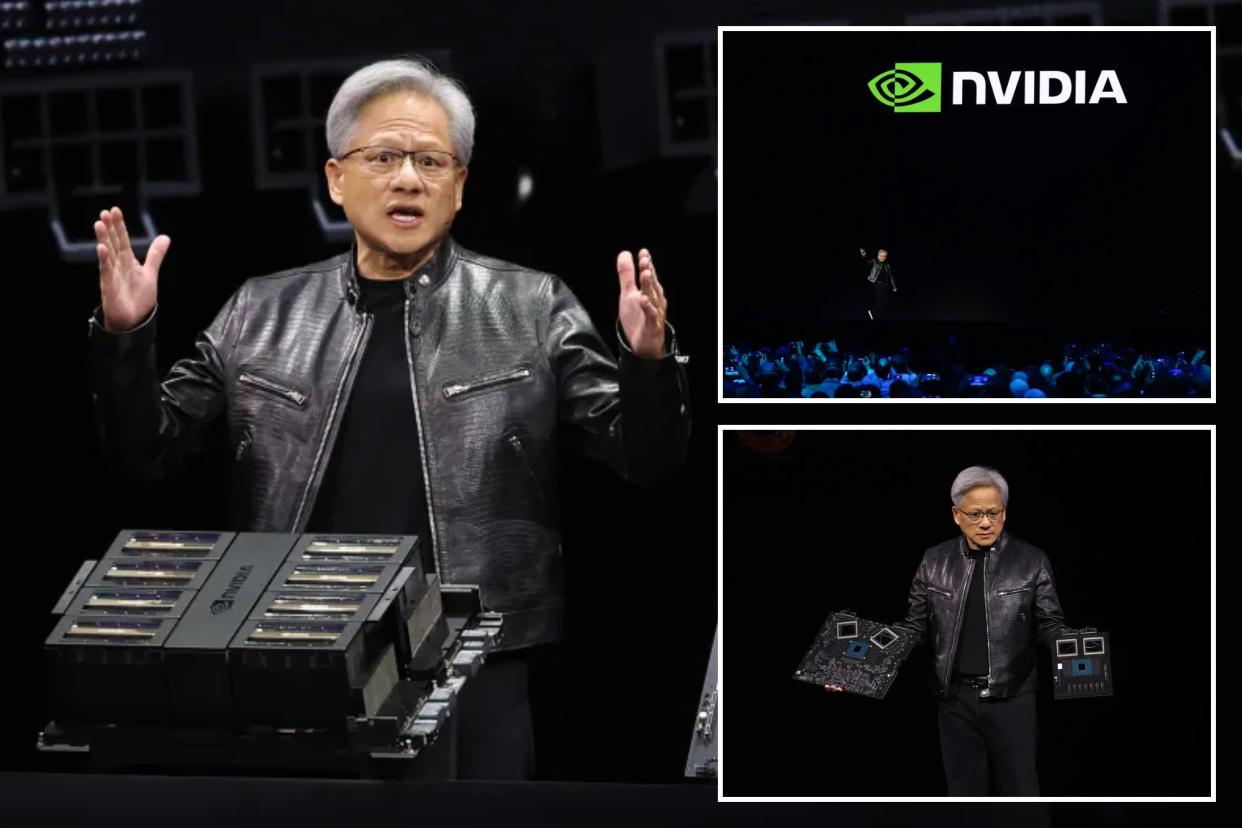 Nvidia CEO Jensen Huang unveils flagship chip at annual developer conference 