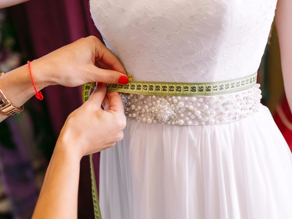 bridal seamstress