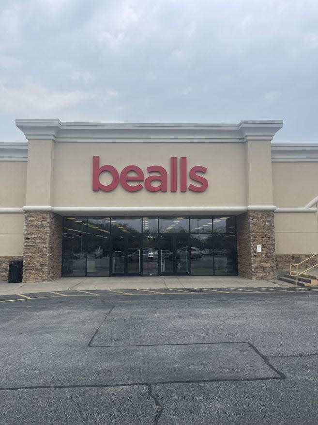 Burkes Outlet in Hendersonville has been renamed to Bealls.