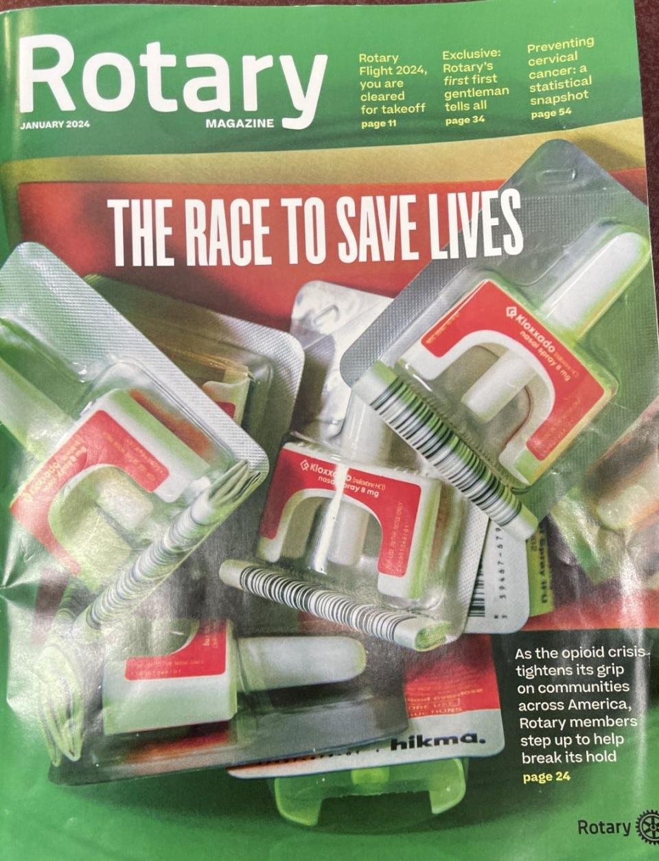 Monroe physician Dr. Arun Gupta is featured in January's issue of Rotary International's monthly publication. It's distributed to 1.4 million worldwide.