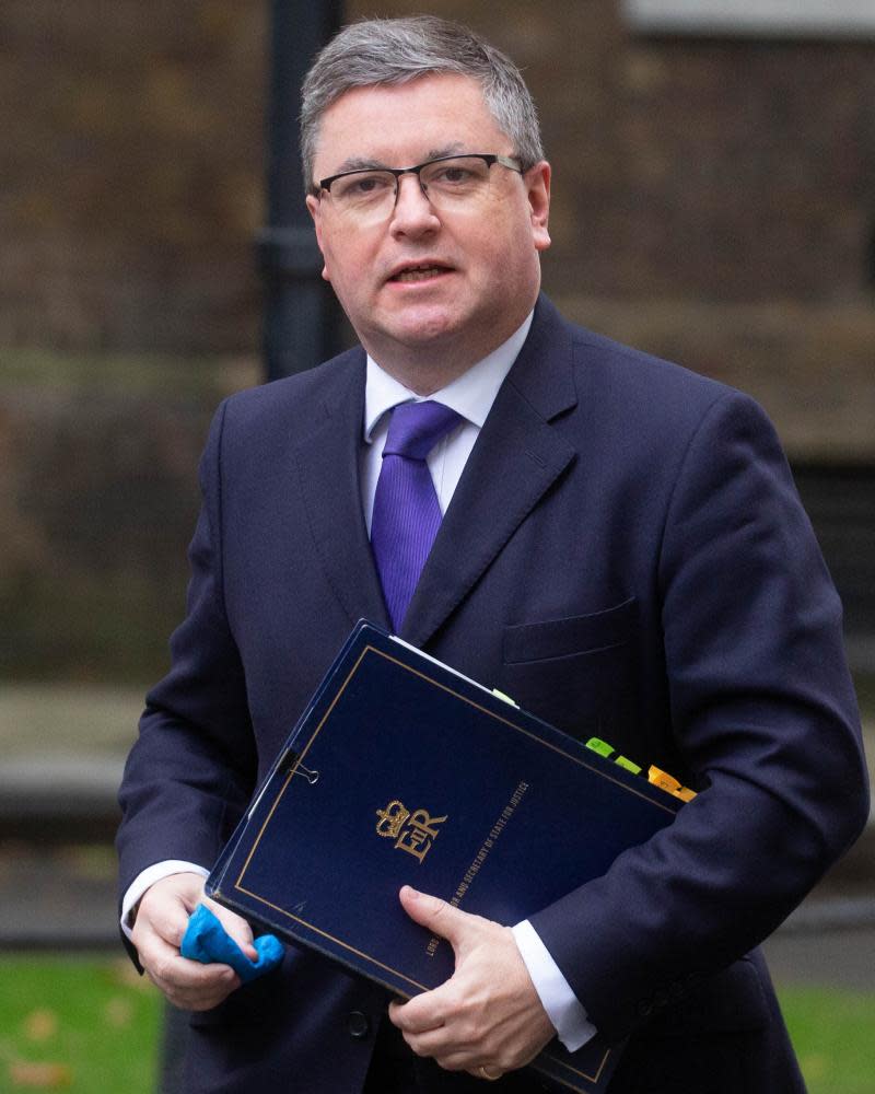 The lord chancellor, Robert Buckland,