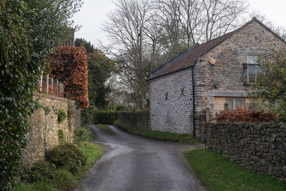 BNPS.co.uk (01202 558833)
Pic: BNPS

EMBARGO - IMAGES NOT TO BE USED ONLINE BEFORE 9AM TUESDAY (05/12/23) - EMBARGO

Pictured: General view's of the village of West Compton, Somerset.

A well-respected businessman is facing the daunting prospect of demolishing his new home after illegally building it during lockdown.   

Tony Harvey failed to obtain planning permission when he self-built the contemporary family home near Glastonbury, Somerset. 

The controversial property - worth about Â£400,000 - sits on agricultural land once owned by his late grandfather in the village of West Compton.