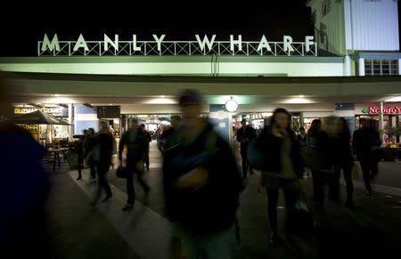 Commuters return to Manly Wharf from the city following their commute from Sydney's Circular Quay, July 2, 2015. REUTERS/Jason Reed