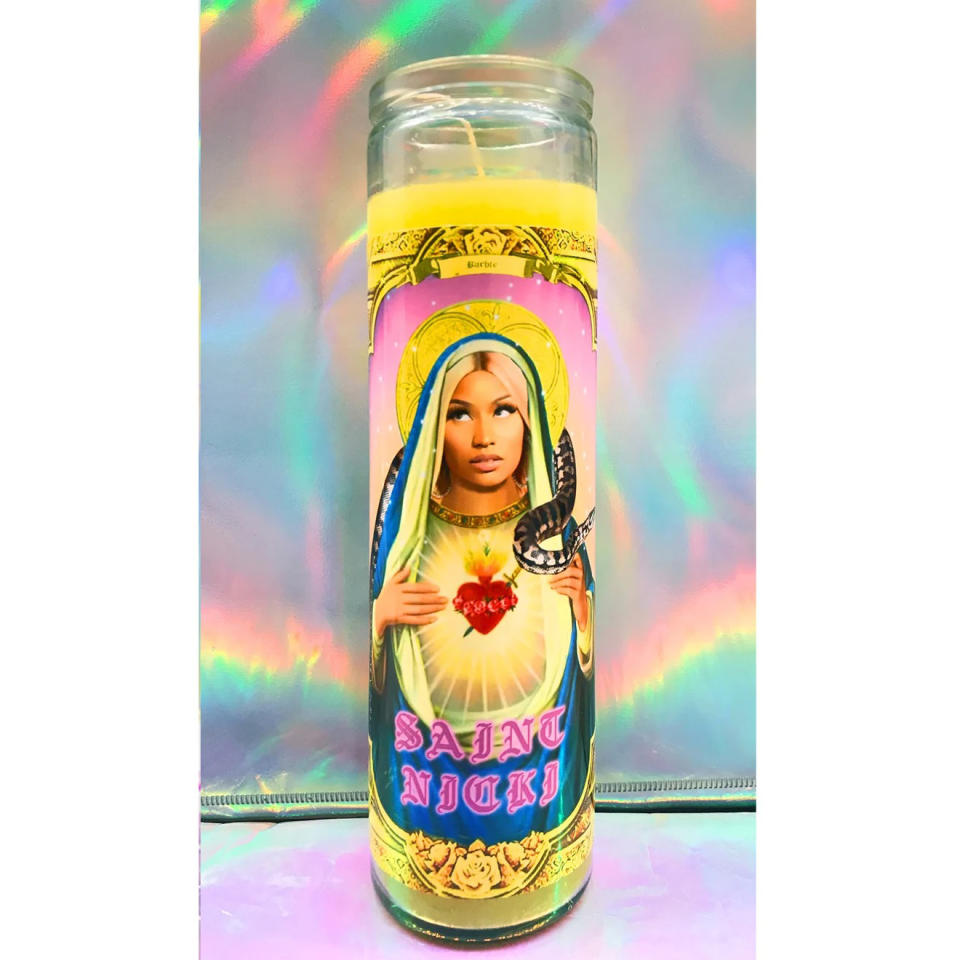 Nicki Manaj Prayer Candle