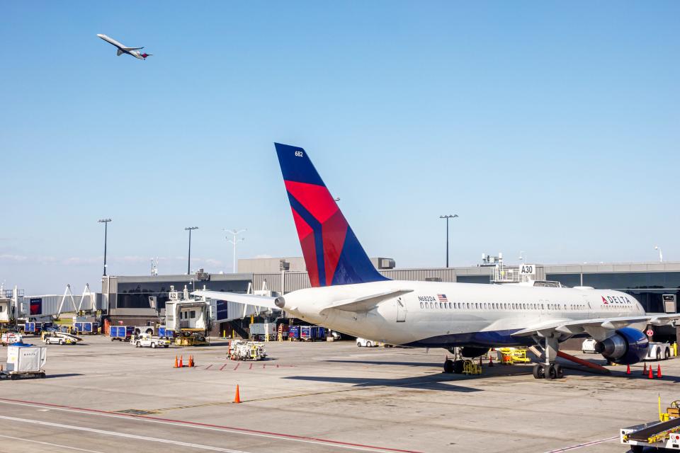 Planes at Hartsfield-Jackson Atlanta International Airport.