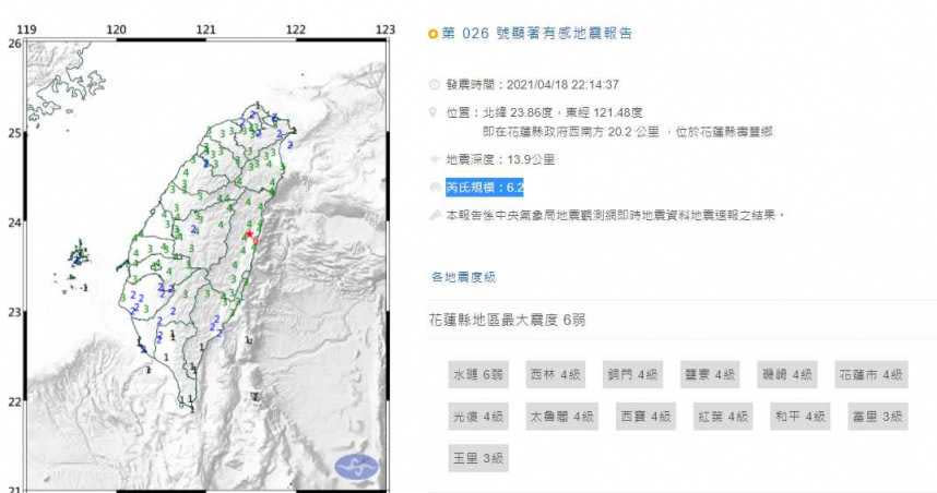 （圖／中央氣象局）