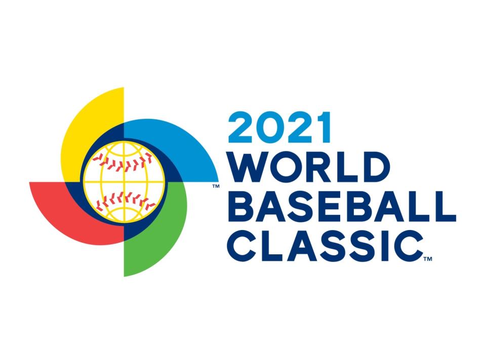 2021 WORLD BASEBALL CLASSIC logo, graphic element on white
