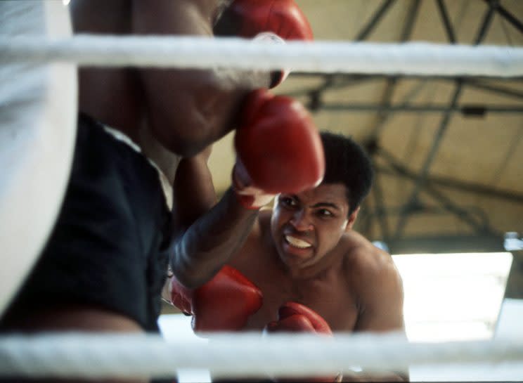 Muhammad Ali, the late former heavyweight champion, will be the subject of a multi-part documentary series on HBO produced by NBA superstar LeBron James' SpringHill Entertainment. (Getty Images)