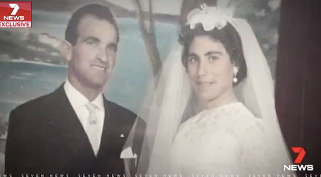 The couple were married in 1962. Photo: 7 News