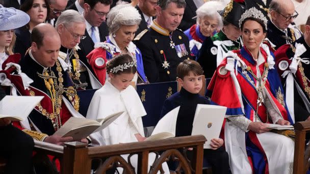 PHOTO: The Royals attend the Coronation of King Charles III and Queen Camilla at Westminster Abbey on May 6, 2023 in London. (Victoria Jones/Wpa Pool/Getty Images)