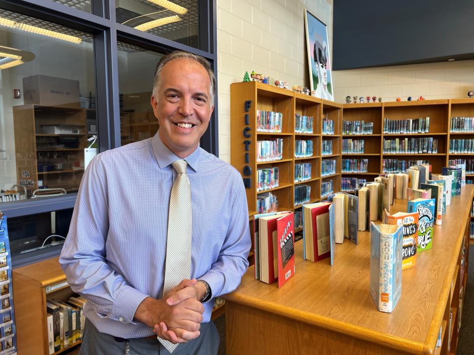 Jason Pedersen, a school psychologist at Derry Township School District School in Pennsylvania, is one of the district's three school psychologists.