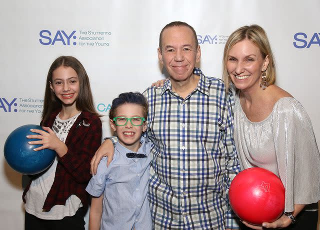 Walter McBride/WireImage Gilbert Gottfried and family in 2018