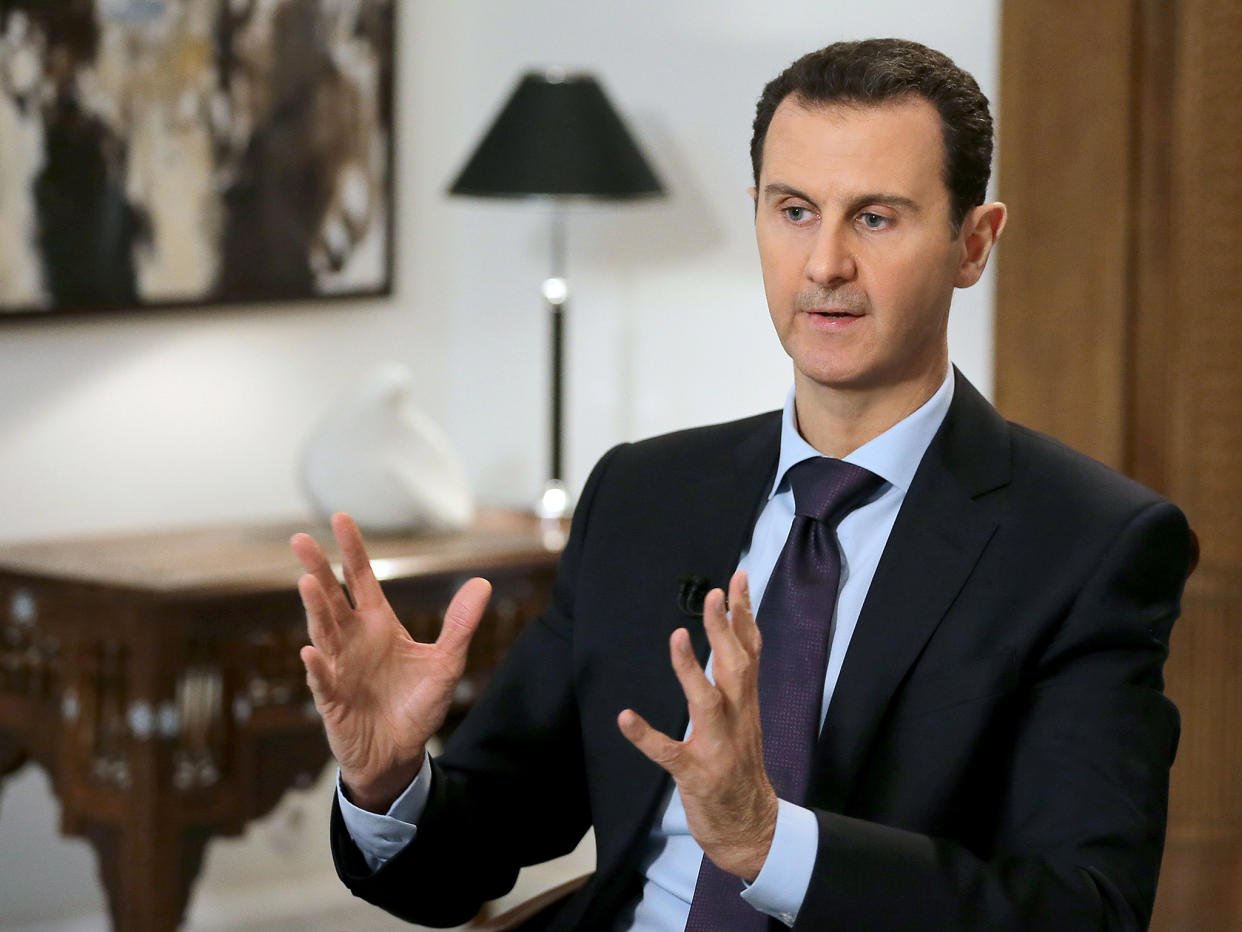 The claim that Assad is responsible for every one of the dead rests on the notion that he ‘started the war’: Getty