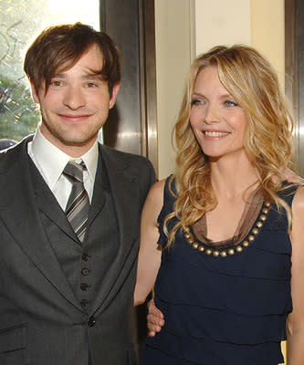 Charlie Cox and Michelle Pfeiffer at the Los Angeles premiere of Paramount Pictures' Stardust