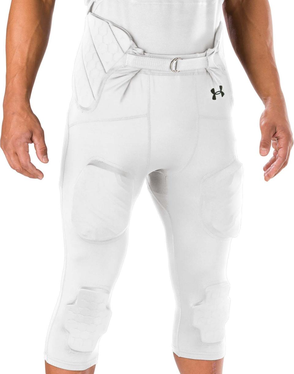 <p><a href="https://go.redirectingat.com?id=74968X1596630&url=https%3A%2F%2Fwww.dickssportinggoods.com%2Fp%2Funder-armour-2023-adult-gameday-integrated-football-pants-23uaragdrmrntgfblftb%2F23uaragdrmrntgfblftb&sref=https%3A%2F%2Fwww.townandcountrymag.com%2Fleisure%2Farts-and-culture%2Fa45342447%2Ftaylor-swift-travis-kelce-couples-halloween-costume-ideas%2F" rel="nofollow noopener" target="_blank" data-ylk="slk:Shop Now;elm:context_link;itc:0;sec:content-canvas" class="link ">Shop Now</a></p><p>Gameday Football Pants</p><p>dickssportinggoods.com</p><p>$55.00</p>