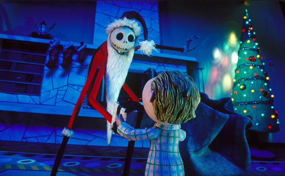 A scene from Tim Burton’s “A Nightmare Before Christmas.” Touchstone Pictures/TNS