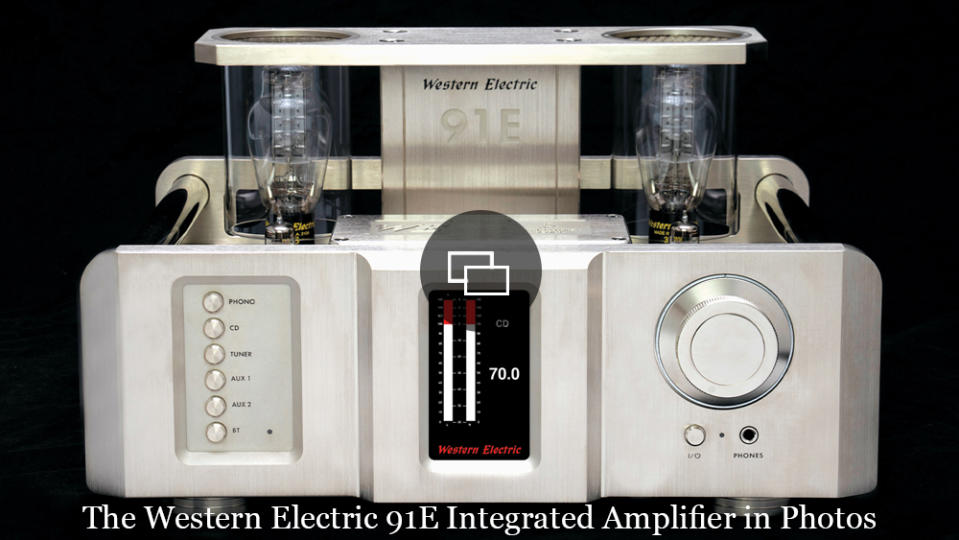 The Western Electric 91E Integrated Amplifier.