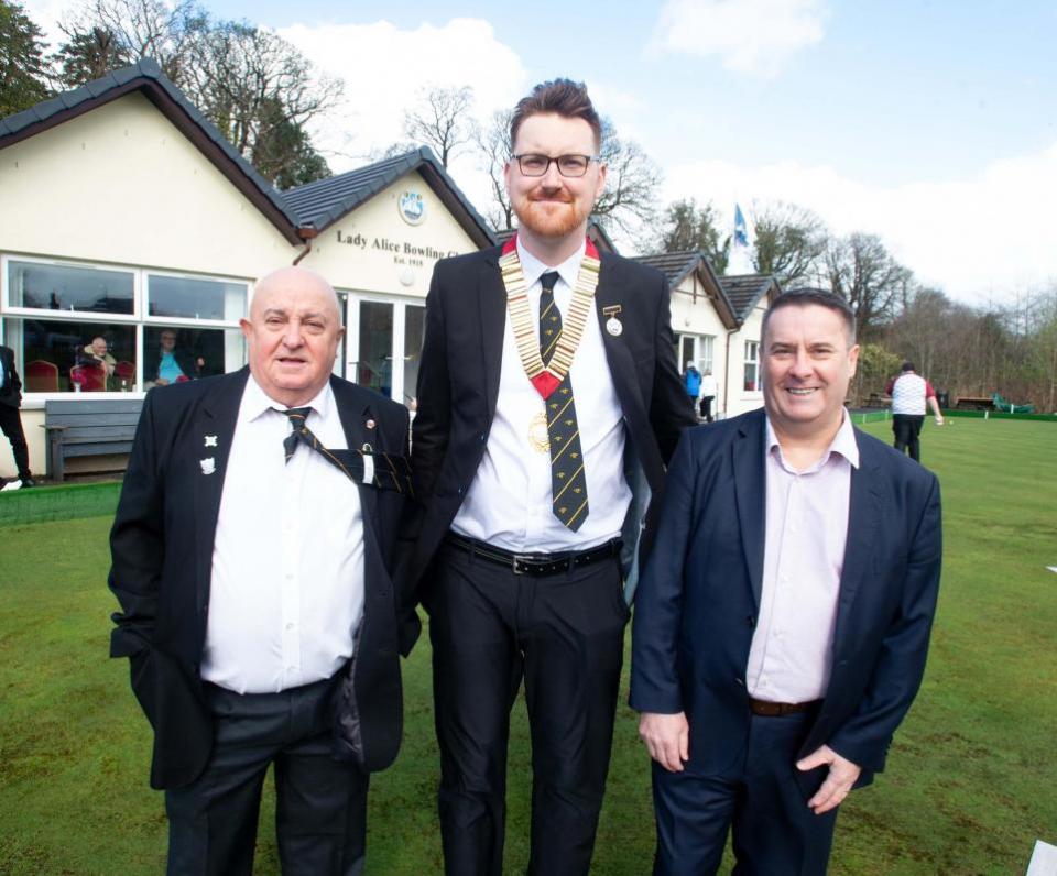 Greenock Telegraph: Lady Alice Bowling Club 2024 opening day.