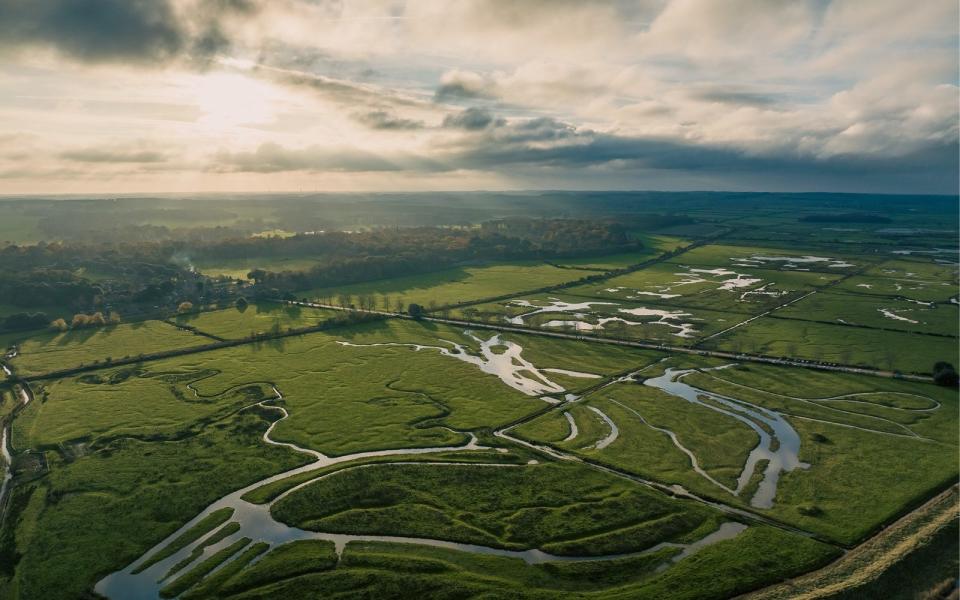 Holkham National Nature Reserve stretches from Burnham Norton to Blakeney