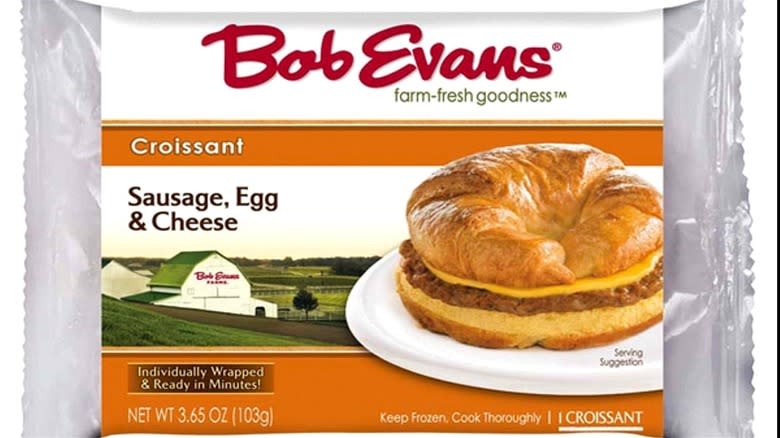 bob evans breakfast croissant