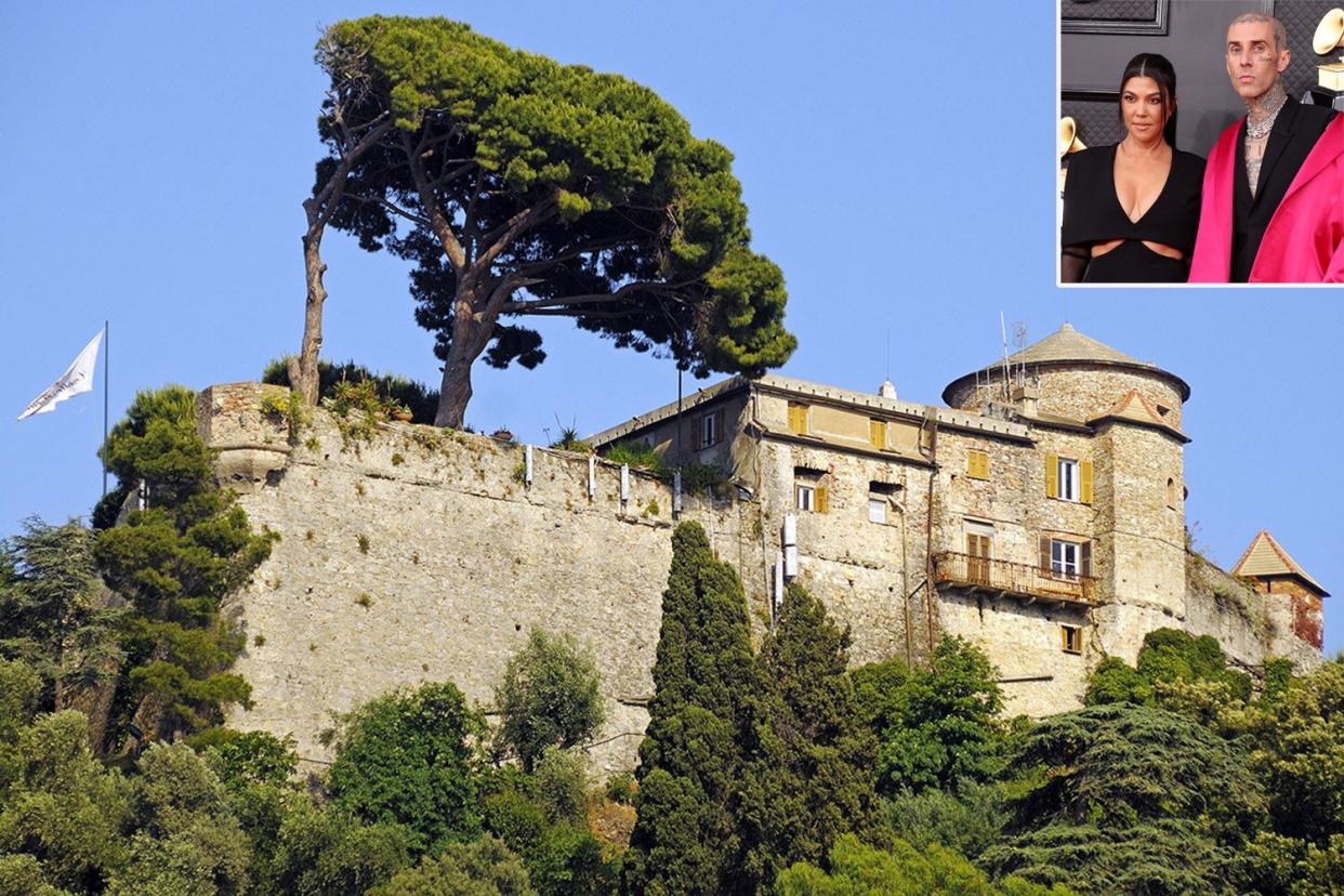 Mandatory Credit: Photo by imageBROKER/Shutterstock (2119152a) Fortress, Castello Brown, Castello di San Giorgio, above the harbour in the village of Portofino, Riviera, Liguria, Italy VARIOUS