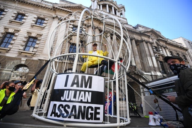 Julian Assange extradition case