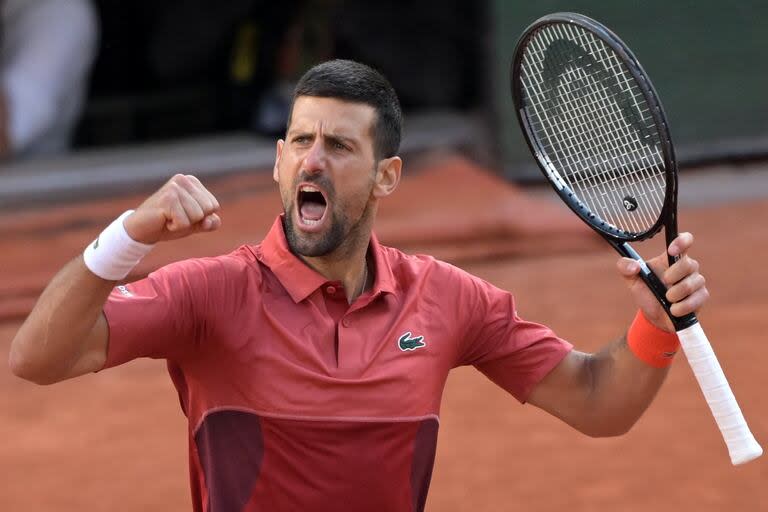 Novak Djokovic lo hizo otra vez: el artista del escape evitó la derrota ante Francisco Cerúndolo y sigue adelante en Roland Garros