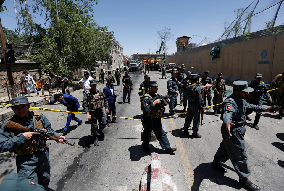 Powerful bomb kills dozens in Kabul, Afghanistan