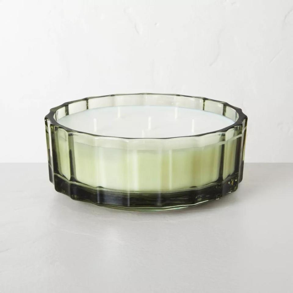 Hearth & Hand with Magnolia Fluted Glass Mulled Spice Candle