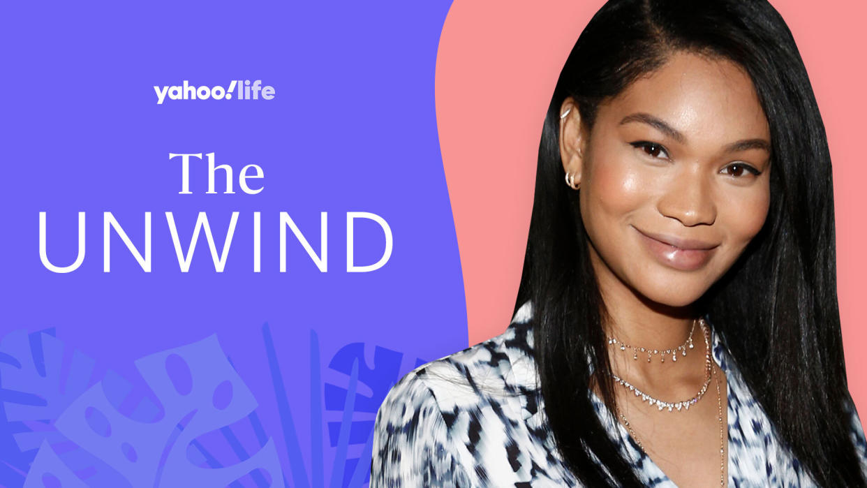 Chanel Iman on showing her game-day pride and the power of putting words to her feelings. (Photo: Getty; designed by Quinn Lemmers)