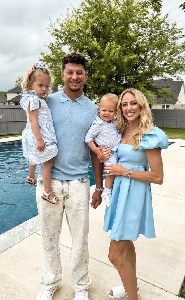 <p>Patrick & Brittany Mahomes</p>