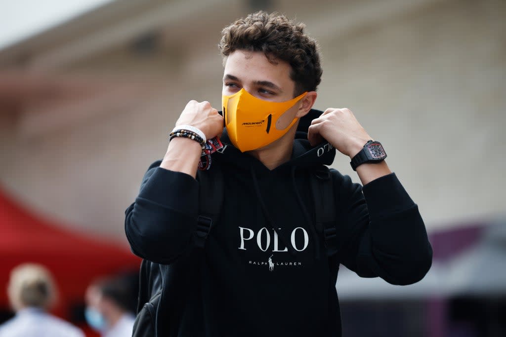 Lando Norris drives for McLaren  (Getty Images)