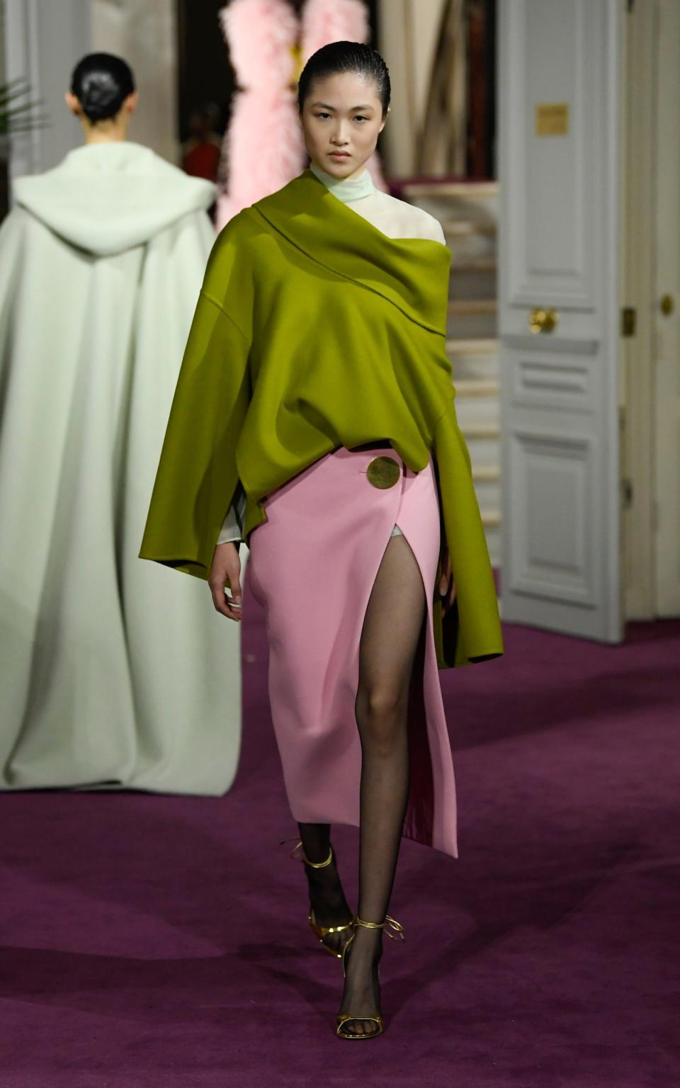 Valentino Creative Director Pierpaolo Piccioli creates fresh color combinations