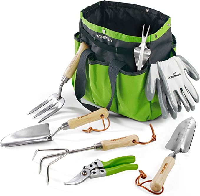 WORKPRO Garden Tools Set.  Image via Amazon.