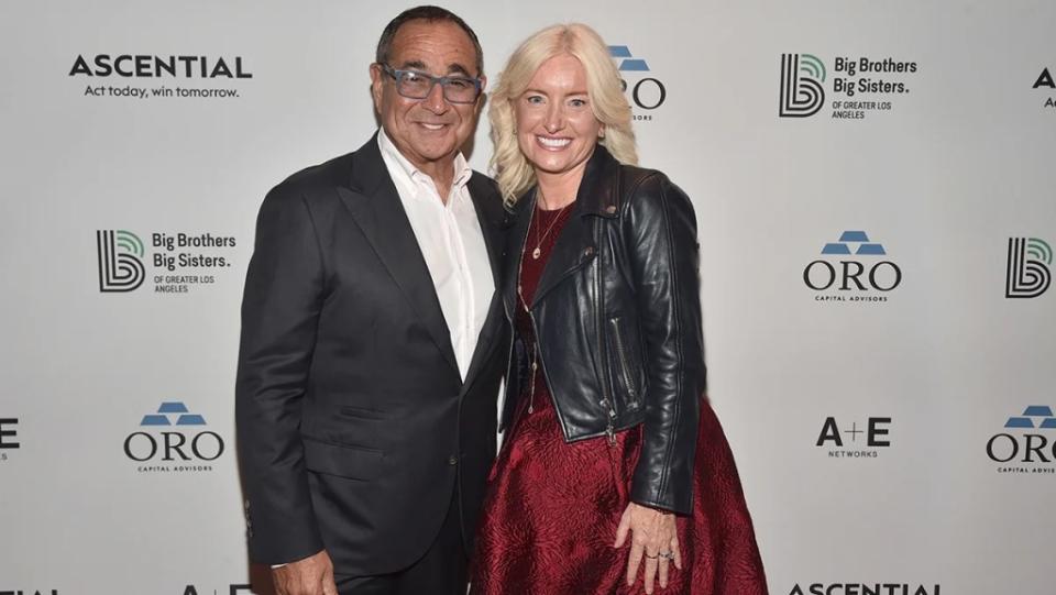 Michael Kassan and Carolyn Everson in 2021.