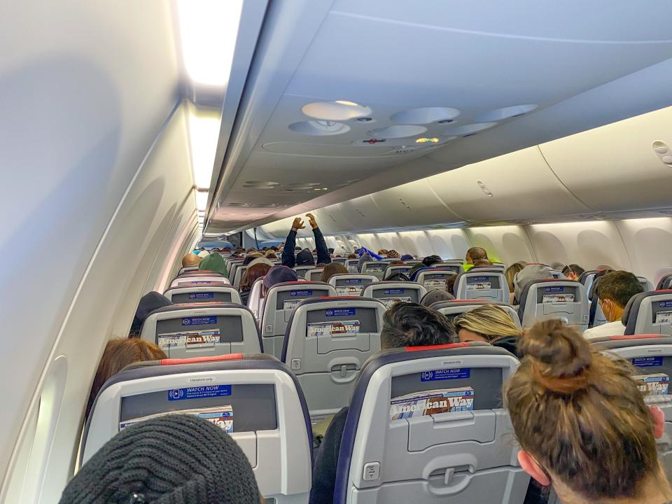 Flying on American Airlines Boeing 737 Max.