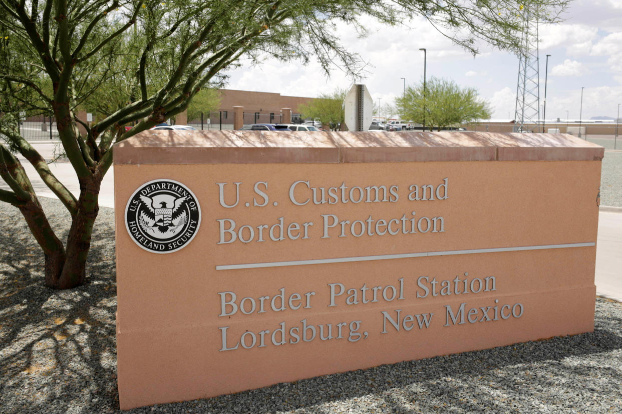 A Customs and Border Protection station in Lordsburg, N.M.