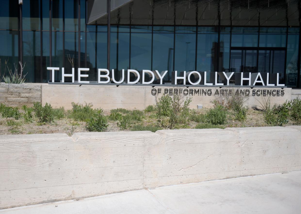 Buddy Holly Hall, 1300 Mac Davis Lane, as seen on Thursday, March 28, 2024.