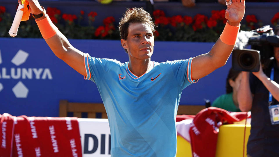 Rafa Nadal narrowly avoided defeat. — (Photo by Urbanandsport/NurPhoto via Getty Images)