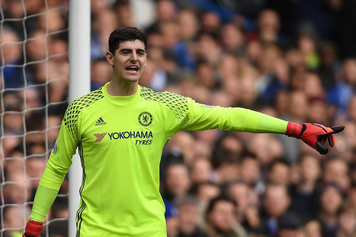 Issue | Thibaut Courtois has a hip injury: Getty Images