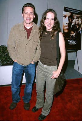 Amanda Foreman with fellow at the Beverly Hills premiere of Miramax's The Yards