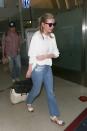 <p>More LAX airport snaps! In <em><a href="https://www.marieclaire.co.uk/entertainment/kirsten-dunst-marie-claire-july-511120" rel="nofollow noopener" target="_blank" data-ylk="slk:Marie Claire UK" class="link ">Marie Claire UK</a></em><a href="https://www.marieclaire.co.uk/entertainment/kirsten-dunst-marie-claire-july-511120" rel="nofollow noopener" target="_blank" data-ylk="slk:'s July 2017 cover story" class="link ">'s July 2017 cover story</a>, Kirsten shared that she's ready to "have babies and chill."</p><p>"I wasn’t one of those 'I need a baby!' people until my goddaughter was born," Kirsten said. "I love her so much. That love is just like… you can’t experience that unless you have a kid. I put her to bed last night and she woke up this morning and said to her mom, 'Where’s Kiki?' I just love that love. That’s what I want"<br></p>
