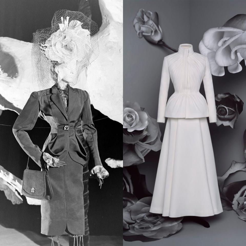 Christian Dior 1944 Miniature mannequin during a Fashion Theater - Getty Images / Christian Dior