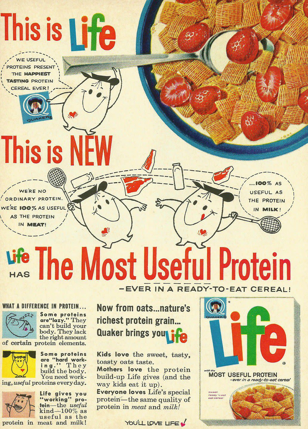 LIFE CEREAL 1961