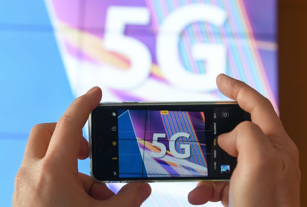 Superfast 5G technology is coming to the UK (Getty)