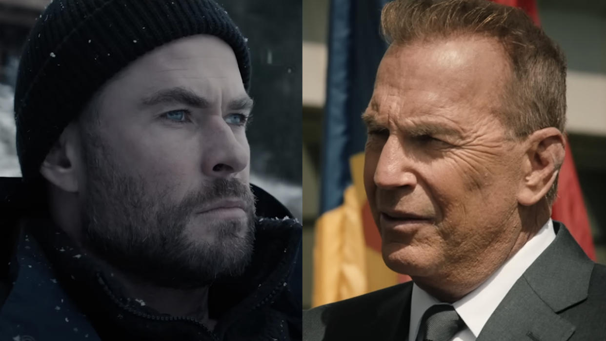  Hemsworth starring in Extraction II, Costner in Yellowstone season 5. 